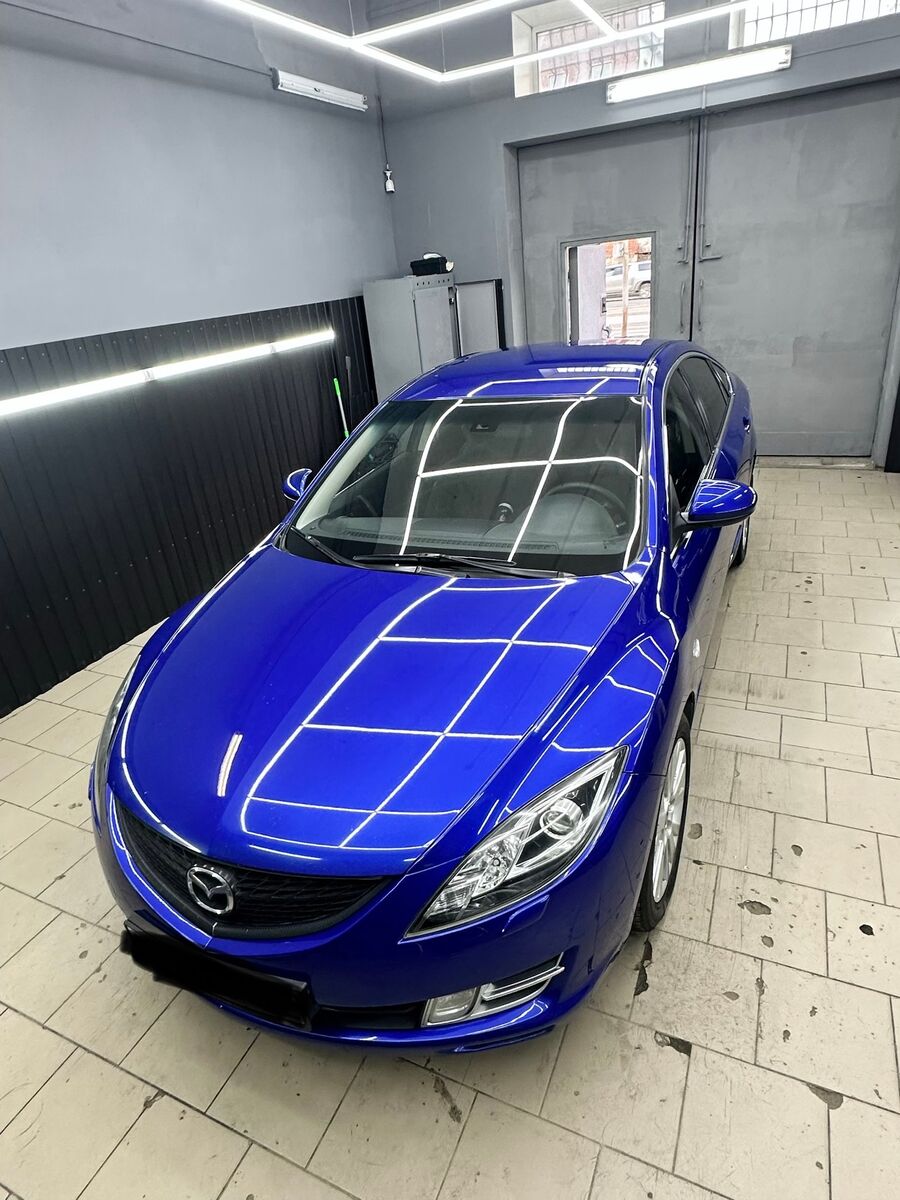 Mazda 6 — восстановительная полировка кузова